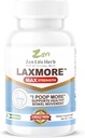 ZEN LIFE HERB LAXMORE I Poop More Max Strength 100% naturligt växtbaserat tillskott (60 kapslar)