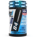 BPI Sports B4 - Extra Strength Natural Fat Burner för kvinnor och män - Keto-Friendly Fat Burner Capsules, viktminskning och aptitkontroll - Koffein, Niacin, Quercetin, Yohimbine - 30 portioner - 710mg