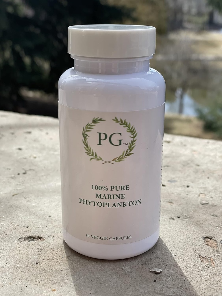 100% Pure Organic Marine Phytoplankton - High Yield SOD Enzyme - Contaminant Free College Powder, Vegan SUPERFOOD - 15g