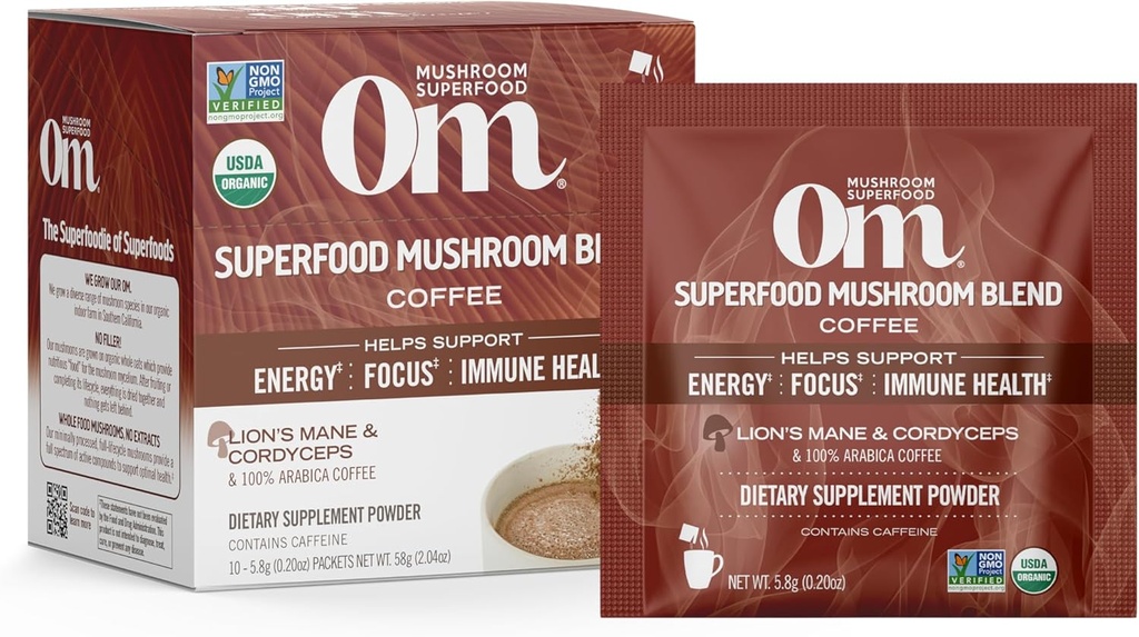 OM MUSHROOM SUPERFOOD Coffee Blend 