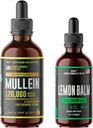 HERBIFY Bundle - Mullein Leaf Extract & Lemon Balm - Hengitystuki ja aivojen tuki