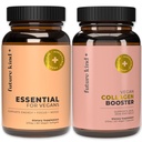 Future Kind Best Sellers Bundle | Vegan Multivitaminer och Collagen Booster | Vegan Multivitaminer för kvinnor och män med B12, Omega 3 och vitamin D3 | Collagen stöder hud, hår och nagelhälsa