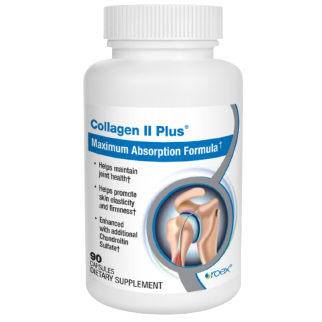 Roex-vitamiinit Collagen II Plus ... Kasvikapselit...