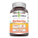Fantastiska formler Berberine 1000mg Per Servering 120 kapslar Supplement | Icke GMO | Gluten Free | Made in USA
