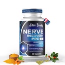 Hermo Recovery Pro Nerve tuki täydentää Alpha Lipoic Acid, Turmeeric & Acetyl-L-Carnitine 