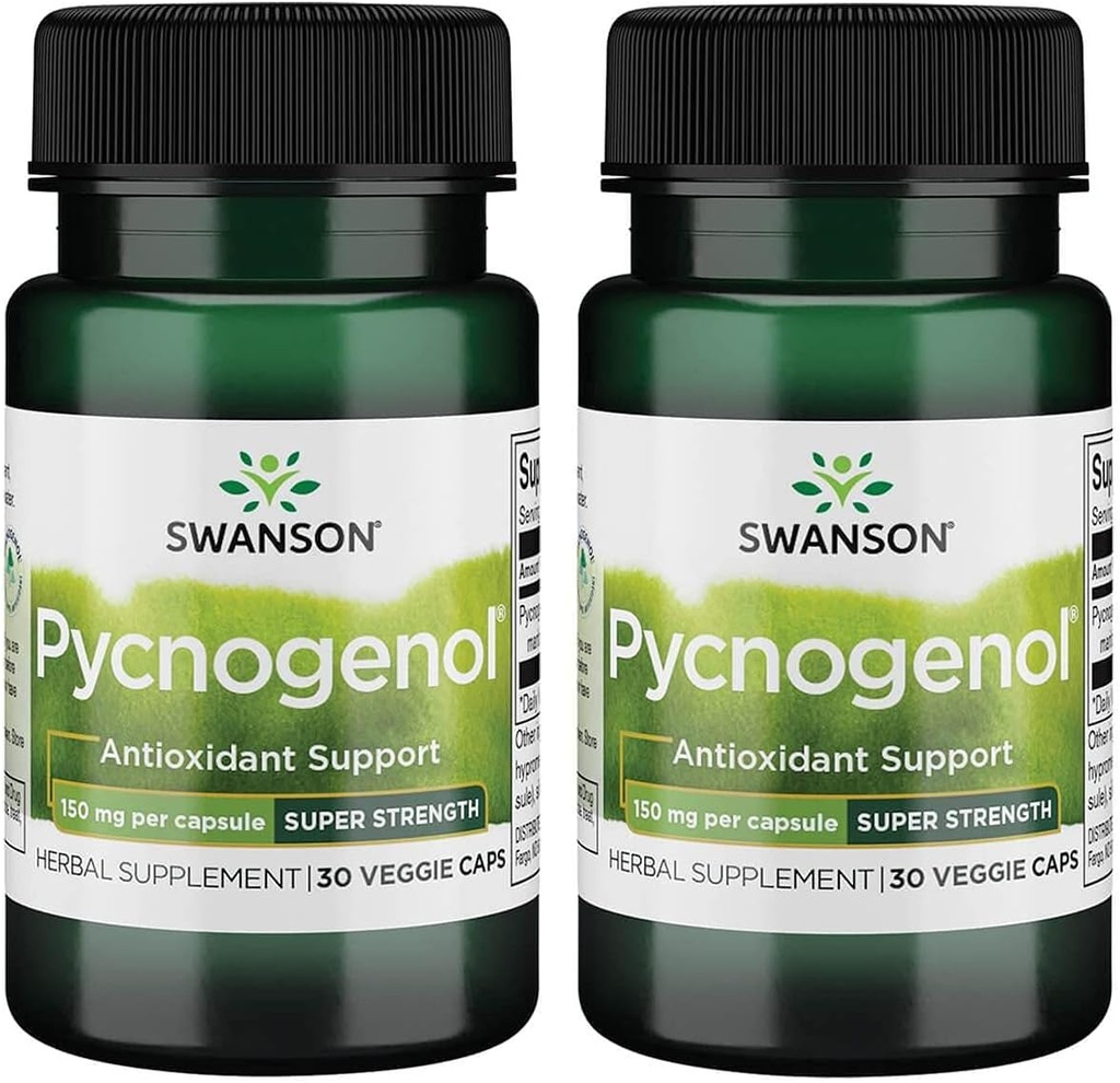 Swanson Ultra Pycnogenol - Super styrka 150 mg 30 Veg Caps 2 Pack