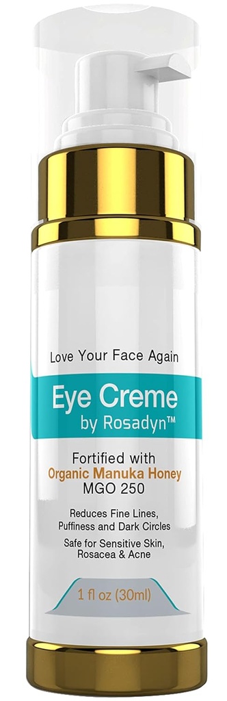 Eye Cream w/Manuka Honey MGO250 Vähentää puffiness, Fine Lines ja tummat ympyrät