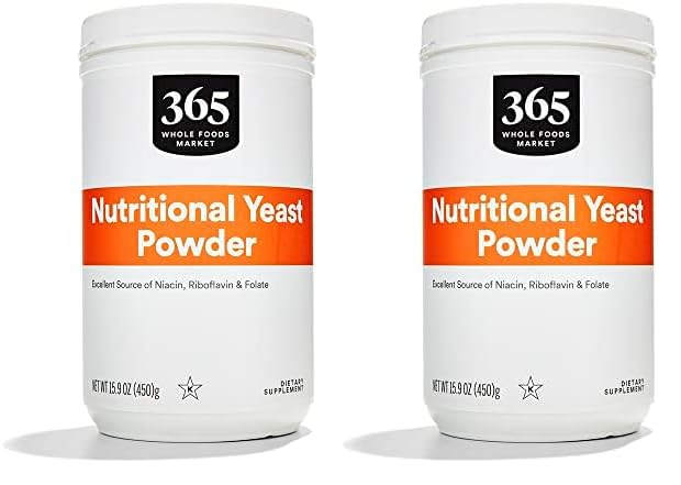 365 av Whole Foods Market, Nutritional Yeast, 15.9 Ounce (Pack of 2)