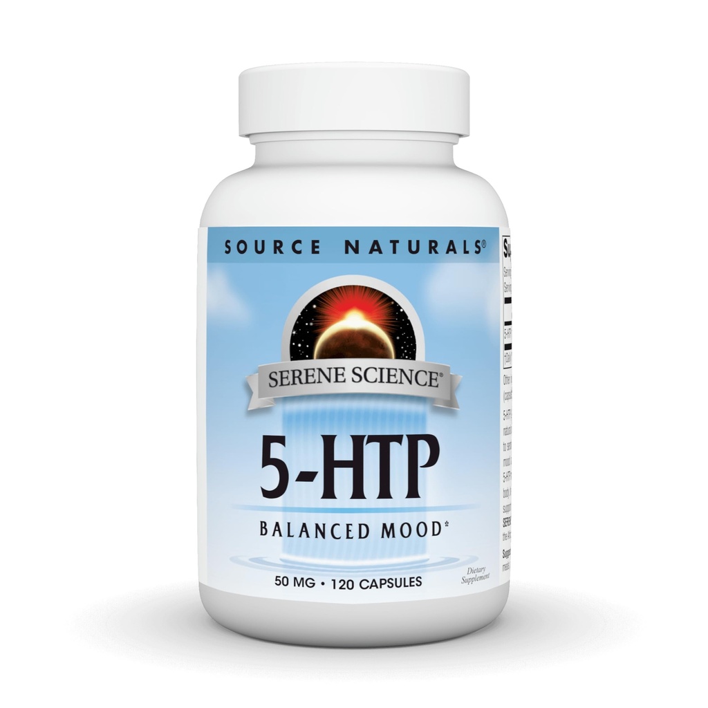 Source Naturals Serene Science 5- HTP 50 mg - 120 kapselia