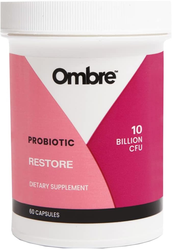 Ombre Palauta probiootit naisille, Daily Gut Health Suolisto emättimelle, Ruoansulatuskanavalle, virtsatielle, & Immuunijärjestelmälle, 10 miljardia PMY, Hyllytabletti, 30 tarjoilua