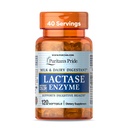 Puritan's Pride Lactase Enzyme, Maito- ja maitotuote Digestant, Ruokavalion lisätuki digestio, ja solujen energiatuki, 40 päivän tarjonta, 120 Softgels