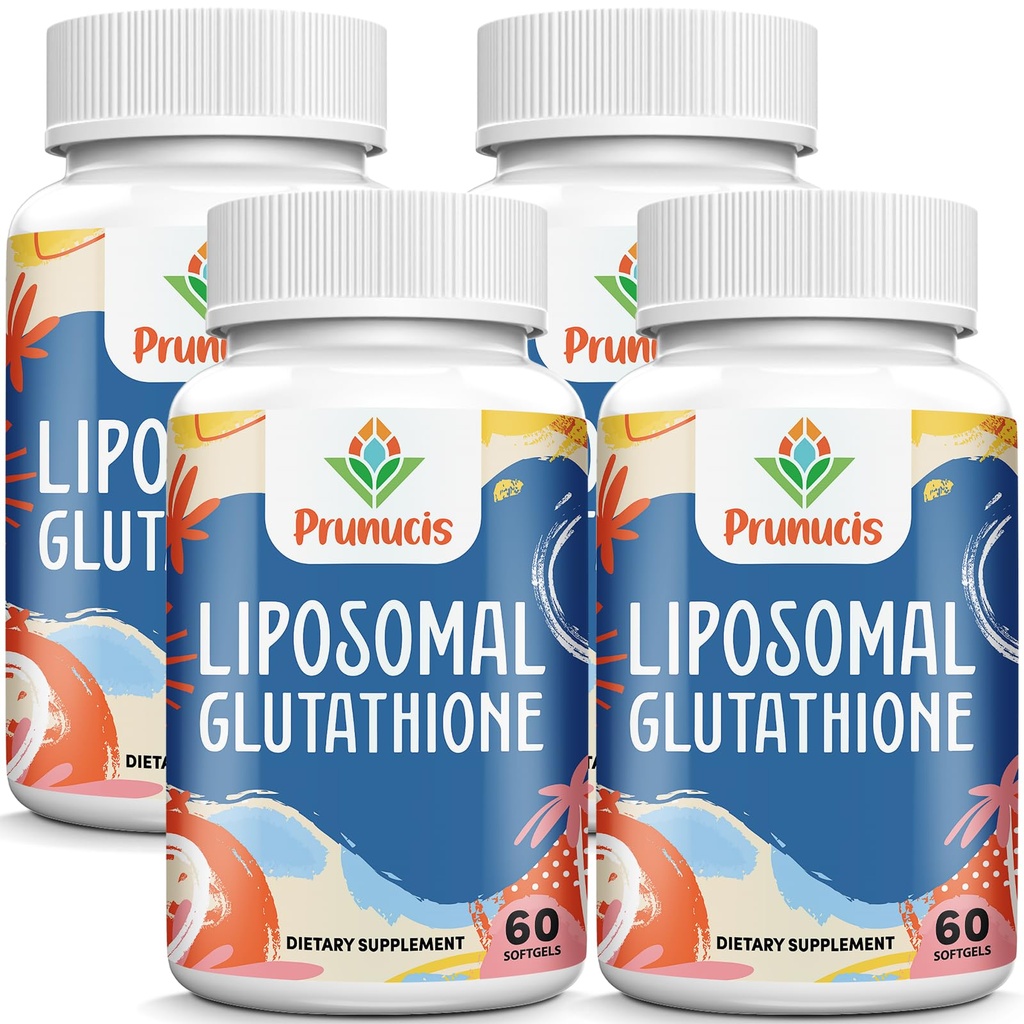 2400MG Liposomaalinen glutationi, jossa on C-vitamiinia, maitoohdaketta ja alfa-lipoiinihappoa, master-antioksidantteja, puhdasta L-glutationia - immuunijärjestelmää, solujen korjausta, energiaa, korkeaa imeytymistä, 240 Softgelia