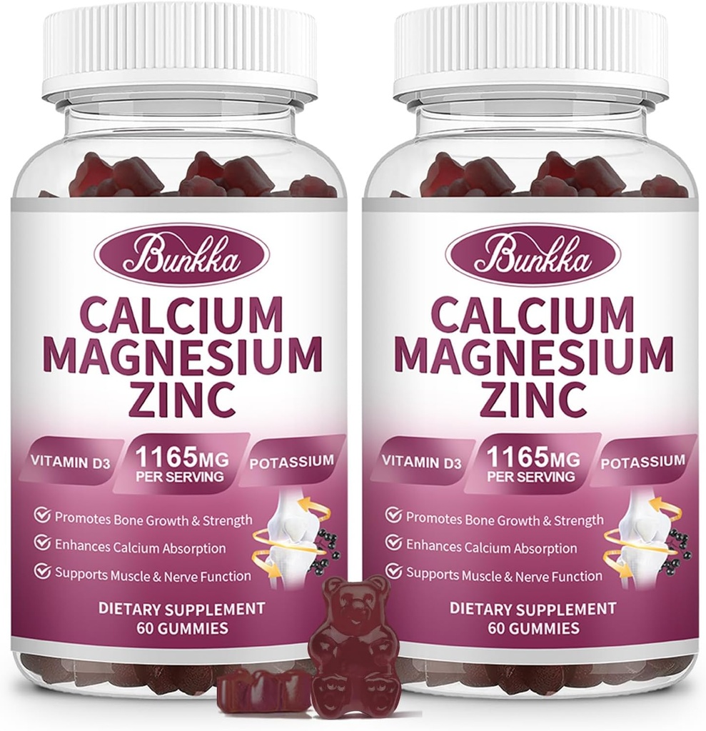 Kalsium Magnesiumsinkkiä 200 mg, kaliumia, D3, merisammasta, rauhoittavaa mielialaa ja unta tukevaa tukea.