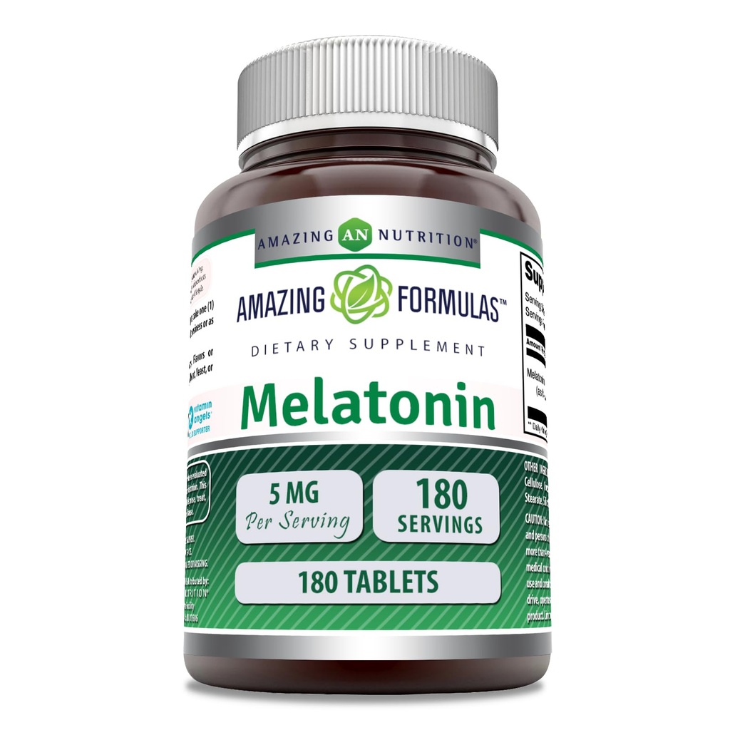 Hämmästyttävä Formula Melatonin Supplement 