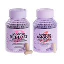 Lemme Debloat ja Smooth Bundle - Prebiootti, Probiootti ja digestiivinen Enzyme-kapselit turvotusta ja kaasua varten, vähentää selluliittia, pumpata ihoa, pehmeä selluliitti
