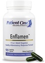 Patient One Enflamen | Tillägg för att stödja hälsosamt inflammatoriskt svar och gemensamt komfort * med gurkmeja, ginger, Capsicum och mer | 90 kapslar