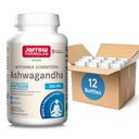 Jarow Formula Ashwagandha 300 mg - 120 Kasviskapselit - yleinen terveys & resistenssi väsymys - täydentää tukee kestävyyttä, lihasten Recovery & Cognitive Health - 60 tarjoilua (paketti 12)
