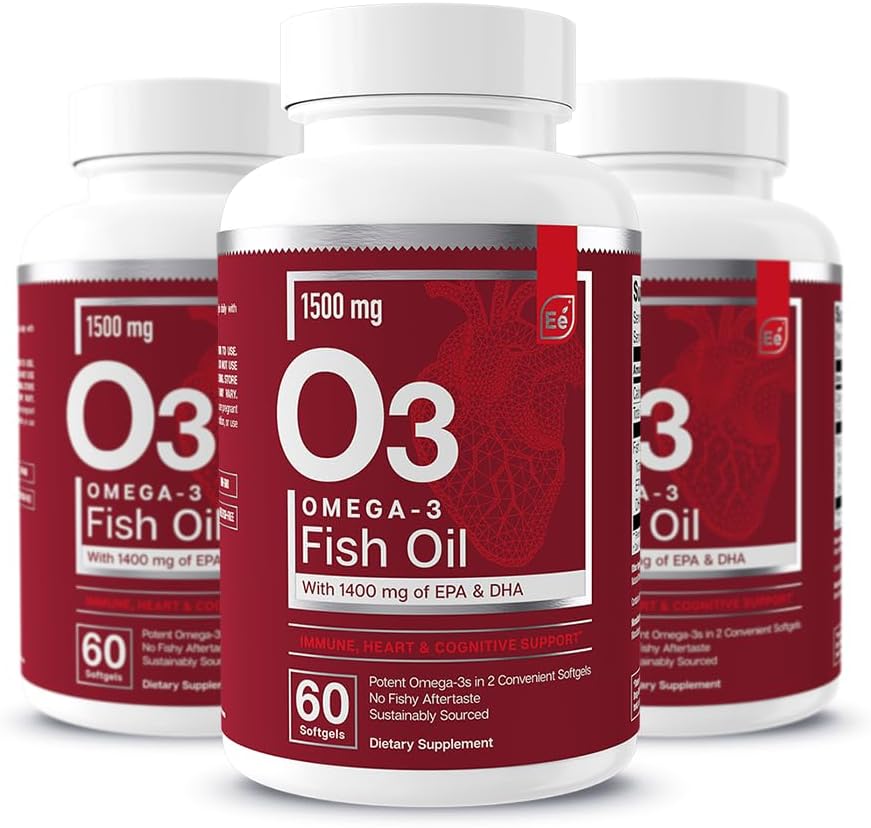 Essential Elements Omega-3 Fish Oil Supplement with EPA & DHA 