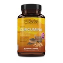 Betel Natural Premium Curcumin with Black Pepper Caps Curcumina - 90 Caps