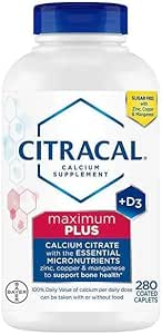 Citracals Maximum Plus kalsiumsitraatti + D3, 280 Caplets