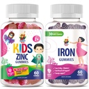 SUNNY SAM Iron vuxna med vitamin C & Zink Kids Gummies