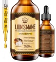 Lions Mane Supplement, Liquid Mushroom Extract Drops, 8 Sienet Complex Cognitive tukea ja immuniteetti Boost, Enintään 2 kuukauden tarjonta, Sienen täydentää leijonan Mane, Cordyceps, Reishi