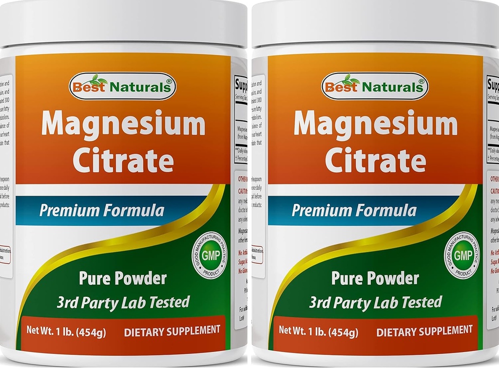 Best Naturals Magnesiumsilikaattijauhe 1 punta (1 LB (Pakki 2))