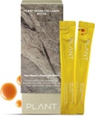 Vegan Collagen with Biotin (15 Sticks) - Plant-Based Collagen Supplement Liquid, Low-Molecular Collagen Peptides. Korean ihonhoito. Lemon Flavored.