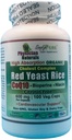 Organic Red Yeast Rice w Coenzyme Q10 ja Piperine 600 mg High Imeytyminen 100 Veg Caps 1200 mg per annos