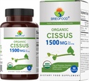 Brieofood Organic Cissus Quadrangularis 1500mg, 45 Tarjoilua, kasvissyöjä, Gluteeniton, 90 kasvisruokatablettia