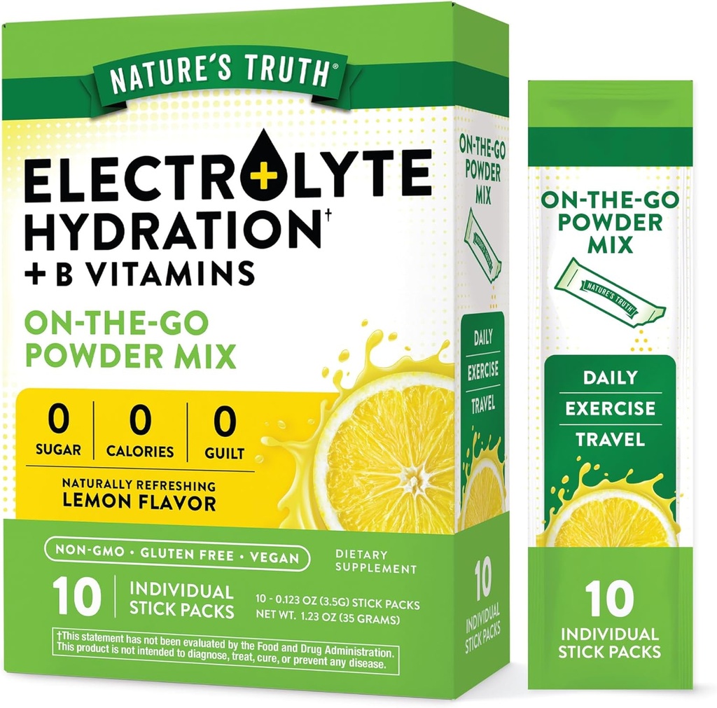 Nature's Truth Electrolyte Powder Packets ...