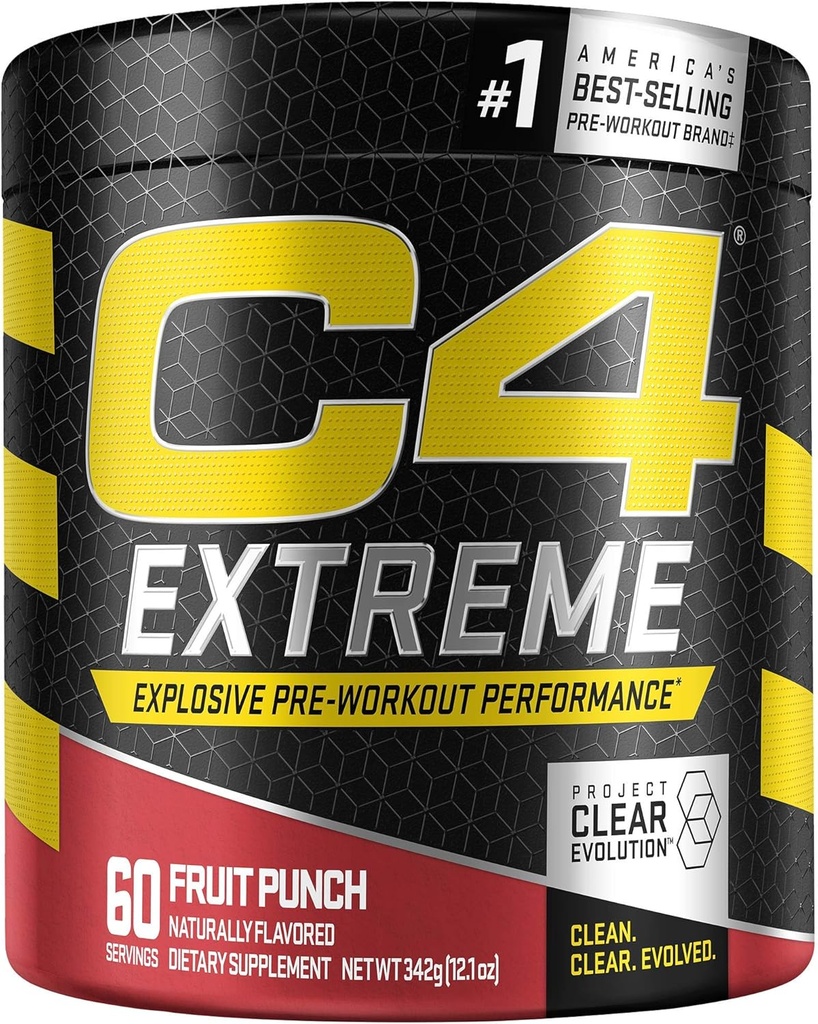 C4 Extreme Pre Treenout Powder Fruit Punch 