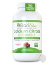 BariSlim Bariatric Kalsiumsitraatti magnesiumia ja D-vitamiinia Tabs - 500 mg kalsiumsitraattia per serving - Formuloitu potilaille jälkeen laihtuminen ...