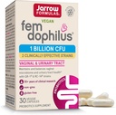 Jarrow Formula Fem-Dophilus - 1 miljardia Organisms per Serving - 30 kasviskapselit - Naiset ...