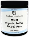 Mericon Industries MSM Organic Ricfur Powder 