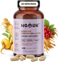 Nainen Hormo Balance Adaptogens lisäravinteet Maca Panax Ginseng Shatavari Schisandra Formula suunniteltu naisten Wellness & Hormone Harmony Tuki 120 Vegan kapselit