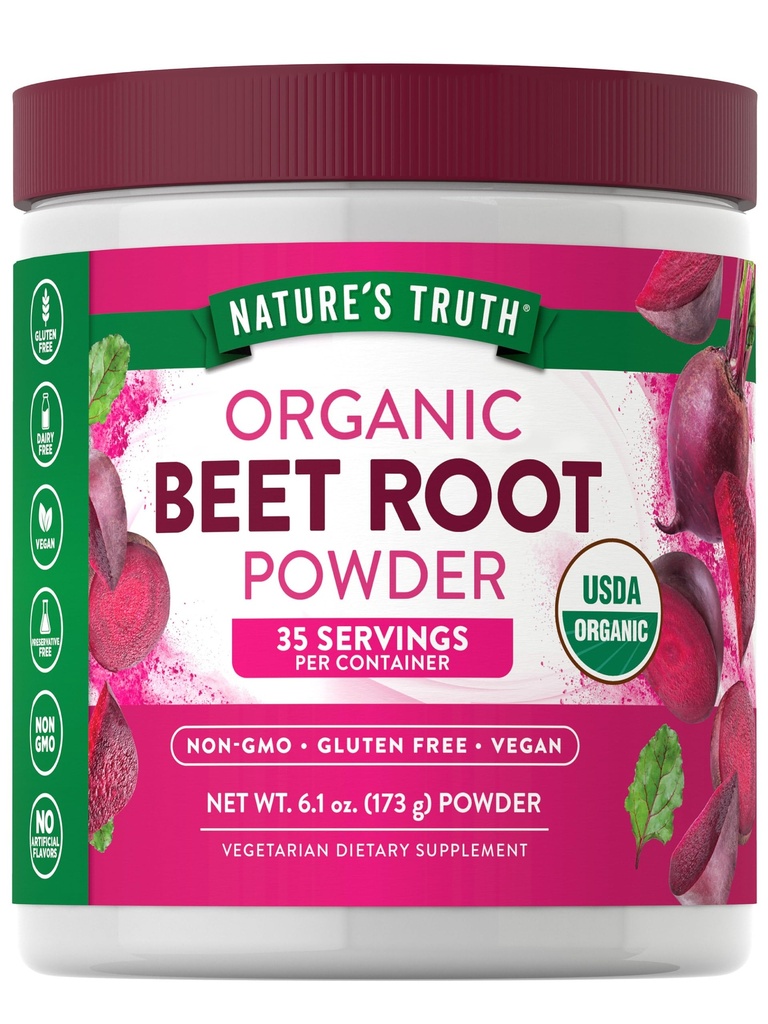Nature's Truth Organic Beet Root Powder