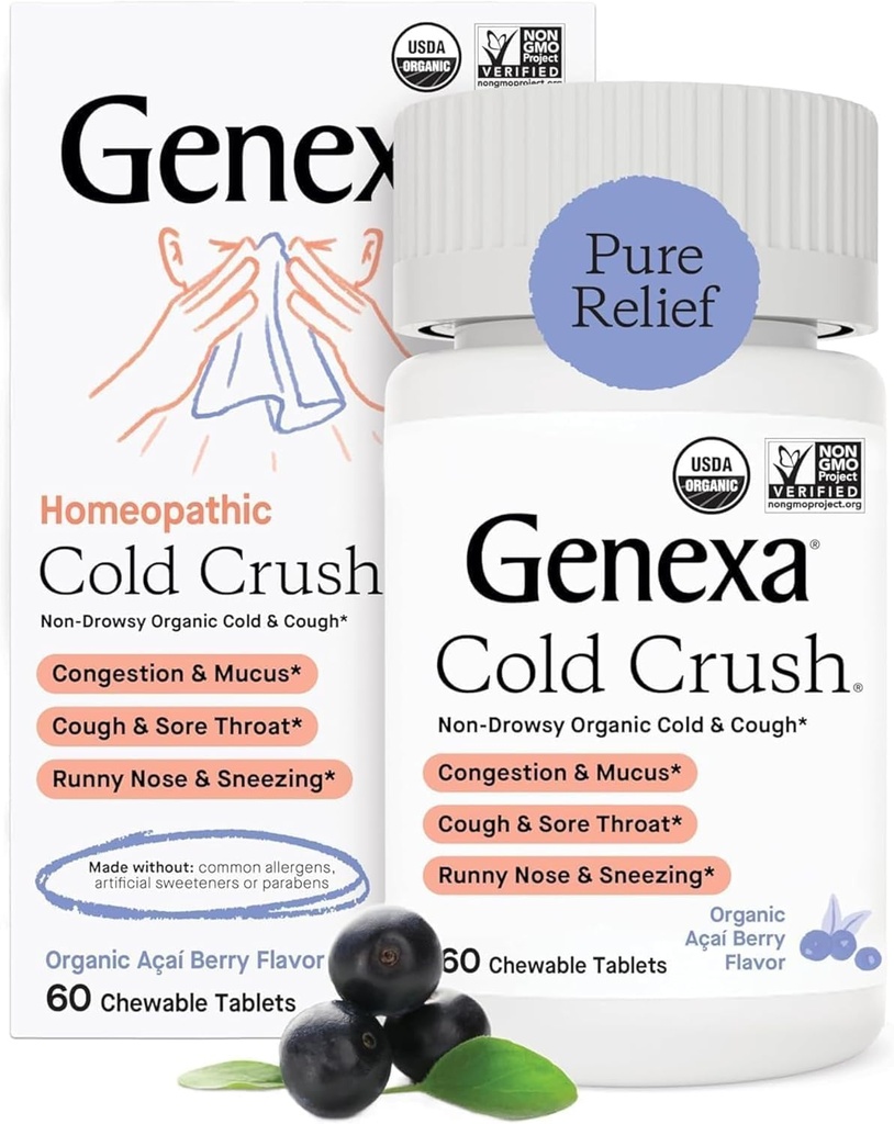 Genexa, Cold Crush Acai Berry Organic, 60