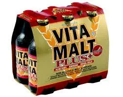 VITAMALT Plus Energy Drink Aloe Vera-Ginseng-Royal Jelly - 6 pakkaus