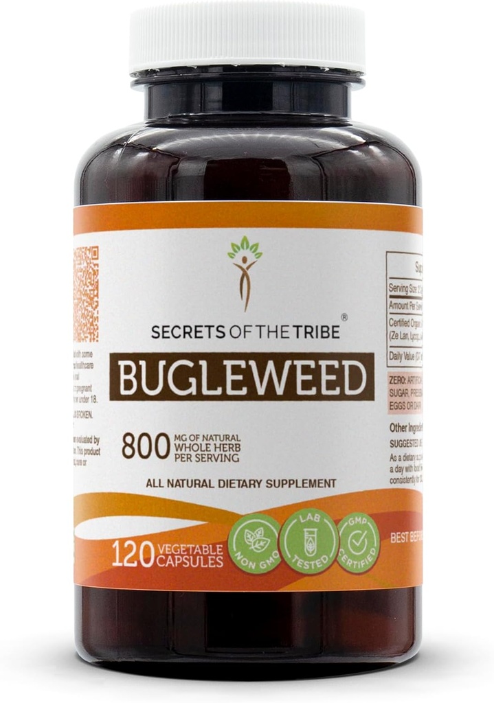 Tribe Bugleweed 120 kapselia, 800 mg, Bugleweed (Lycopus Virginicus) Kuivattu yrtti (120 kapselia)
