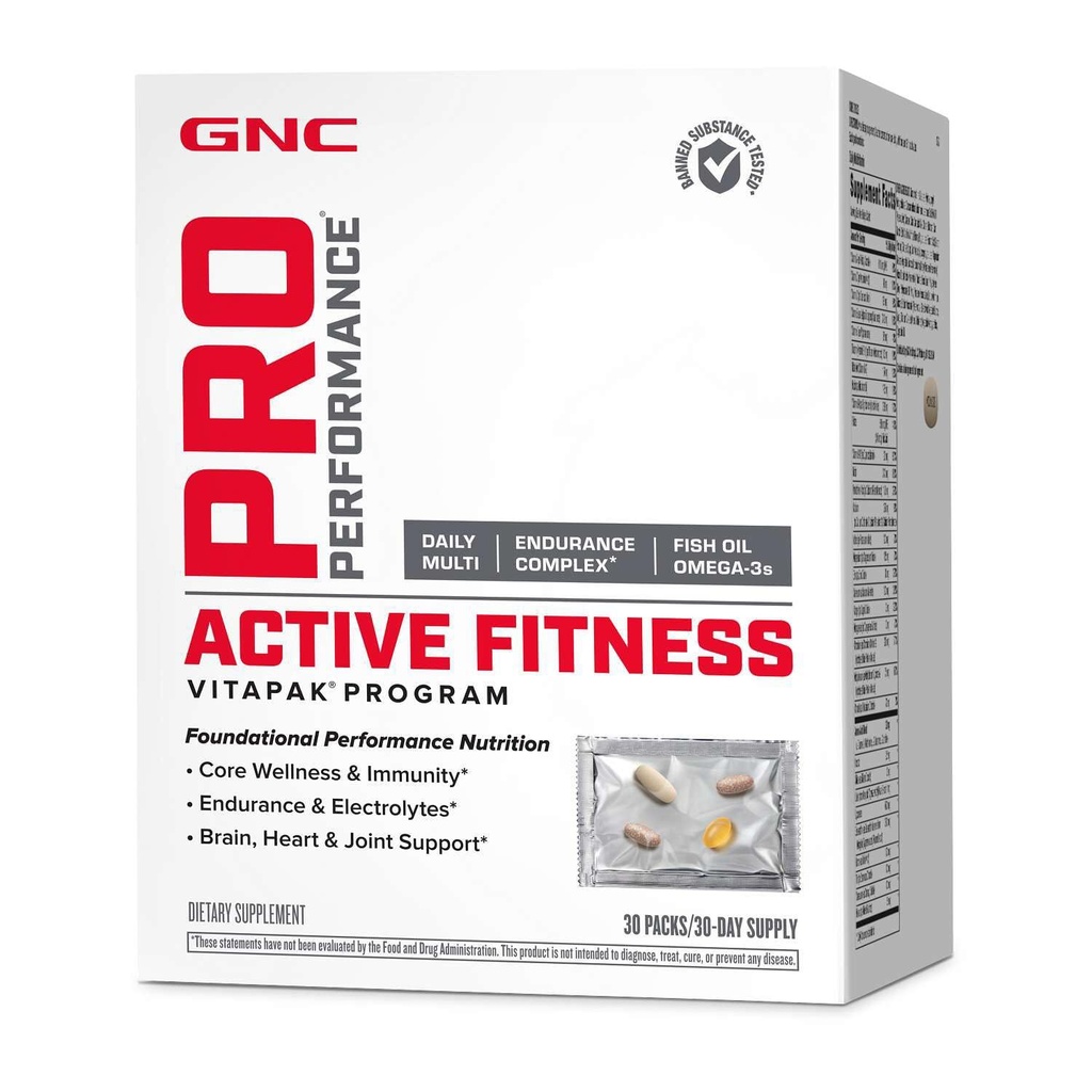 GNC Pro Performance Active Fitness Vitapak-ohjelma ...