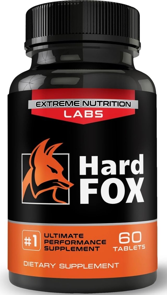 Hard Fox - #1 Lopullinen suorituskyky - 3" Lisätty Koko 60 päivää - Laajentuminen pillereitä miehille - Super ajaa, vahvuus, Koko, Kestävyys - 60