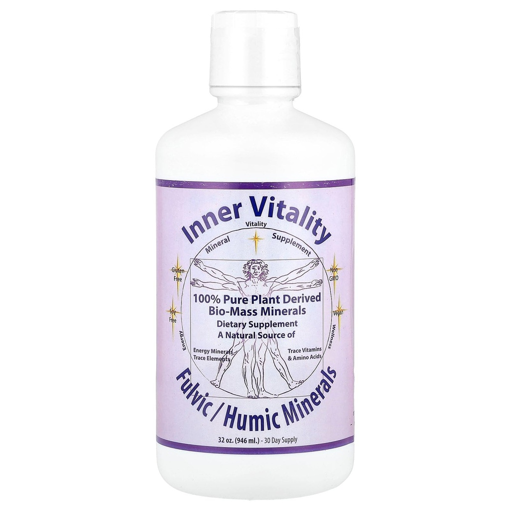 Morningstar Minerals Inre Vitalitet, Fulvic/Humic Minerals, 32 oz (946 ml)