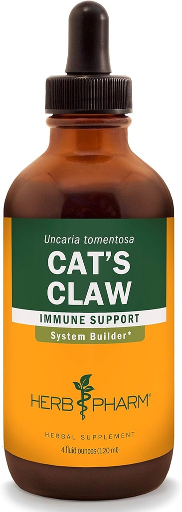 Herb Pharm Cat's Claw (UNA de Gato) Ote Immuunijärjestelmän tukea - 4 Ounce