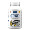ANDREW LESSMAN Essential Omega-3 Ei maku - 360 Softgels - Ultra-Pure, High Potency Omega-3 Oils. Korkea DHA, ei vatsavaivoja, ei tuholaisia, ei elohopeaa. Pieni Helppo niellä Softgels