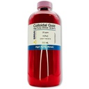 True Colloidal Gold - 25 ppm - 99,99 +% Purity - 500 ml (16,9 Fl Oz) i Clear BPA-Free Plastic Bottle - Tillverkad i USA
