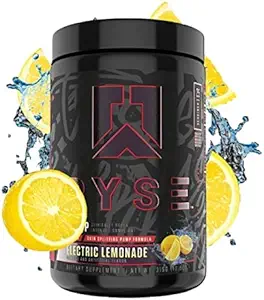 Ryse Project: Blackout Pump Powder | Pump, Power, Endure | Betaine Anhydrous & NO3-T Nitrate Formel för Max Pump | 25 portioner (Electric Lemonade)