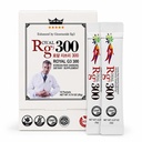 Premium RG3 300 koreanska Red Ginseng Powder - Förbättrad Ginsenosides (50mg Rg3/Sachet), Made in Korea, 10 Sachets
