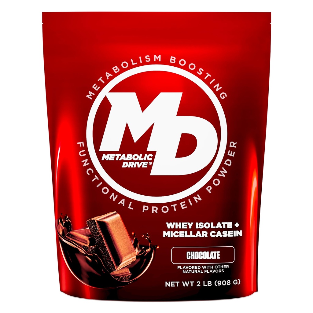 Biotest Metabolic Drive Protein - Low-Carb Flavor-Bomb, 20 portioner - Whey Isolate + Micellar Casein - Signatur Chocolate
