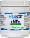 KALA TERVEYS MSMPure Nopean liuottamisen Fine MSM Powder kiteitä ... US-Made MSM yhteisen terveyden, ihon ulkonäkö, ja hiusten ja kynsien tuki ... 2,2 lb, orgaaninen rikki